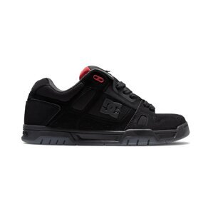 Dc shoes pánské boty Stag Black/Grey/Red | Černá | Velikost 9 US