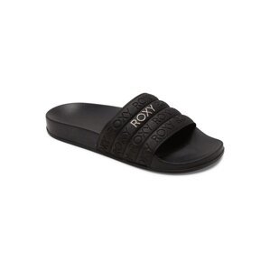 Roxy dámské sandály Slippy Wp Black / M Gold | Černá | Velikost 8,5 US