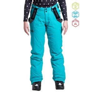 Meatfly dámské SNB & SKI kalhoty Foxy Turquoise | Modrá | Velikost XS