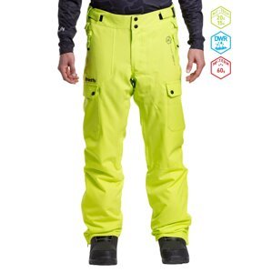 Meatfly pánské SNB & SKI kalhoty Gary Acid Lime | Zelená | Velikost XL