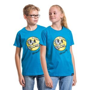Meatfly dětské tričko Eggie Ocean Blue | Modrá | Velikost 148 | 100% bavlna