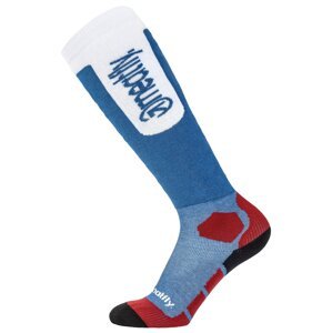 Meatfly sNB & SKI ponožky Leeway Slate Blue | Modrá | Velikost M