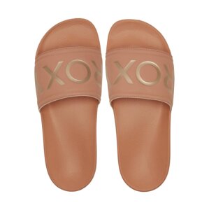 Roxy dámské pantofle Slippy II Dk Beige | Béžová | Velikost 10 US