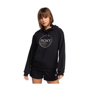 Roxy dámská mikina Surf Stoked Hoodie Terry Anthracite | Černá | Velikost XL