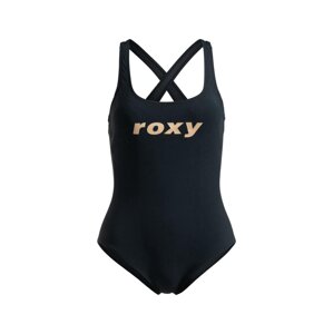 Roxy dámské jednodílné plavky Active Anthracite | Černá | Velikost XL