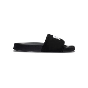 Dc shoes pánské pantofle Slide Black/Black/White | Černá | Velikost 10 US