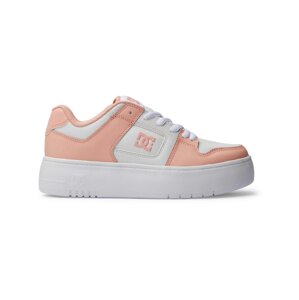 Dc shoes dámské boty Manteca 4 Platform Lt Peach | Bílá | Velikost 7 US