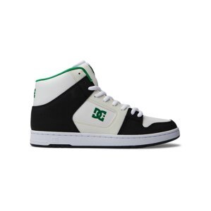 Dc shoes pánské boty Manteca 4 HI Black/White/Green | Černá | Velikost 10,5 US