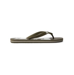 Dc shoes pánské žabky Spray Graffik Brown Camouflage | Bílá | Velikost 10 US