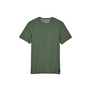 Fox pánské tričko Level Up Ss Pocket Hunter Green | Zelená | Velikost XL | 100% bavlna