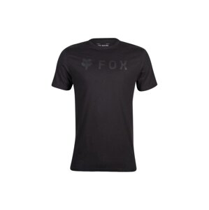 Fox pánské tričko Absolute Ss Prem Black/Black | Černá | Velikost M | 100% bavlna
