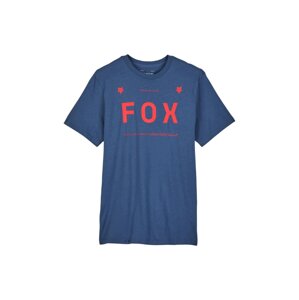 Fox pánské tričko Aviation Prem Ss Indigo | Modrá | Velikost XL