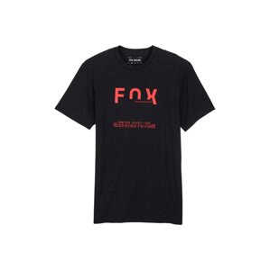 Fox pánské tričko Intrude Prem Ss Black | Černá | Velikost XL | 100% bavlna