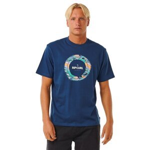 Rip curl pánské tričko Fill Me Up Washed Navy | Modrá | Velikost XL | 100% bavlna