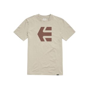 Etnies pánské tričko Icon Tan | Hnědá | Velikost XL | 100% bavlna