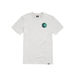Etnies pánské tričko 3 Pines White | Bílá | Velikost M | 100% bavlna