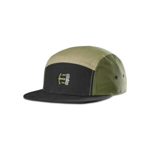Etnies kšiltovka Camp Hat Black/Olive | Černá | Velikost One Size | 100% bavlna