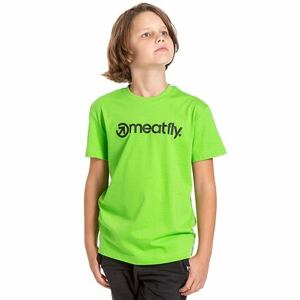 Meatfly dětské tričko Bart Green | Zelená | Velikost 134