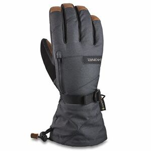Dakine pánské rukavice Leather Titan Gore-Tex - FW20 Carbon | Šedá | Velikost M