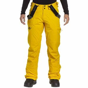 Meatfly sNB & SKI kalhoty Foxy 2 Yellow Stripe | Žlutá | Velikost L