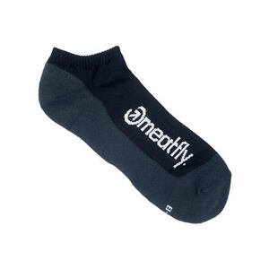 Meatfly ponožky Boot Black | Černá | Velikost S
