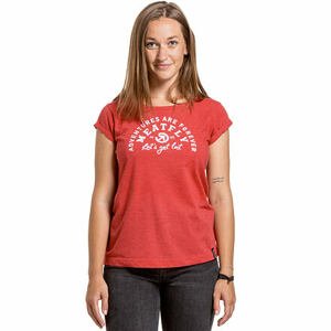 Meatfly dámské tričko Ellie Red Heather | Červená | Velikost XS