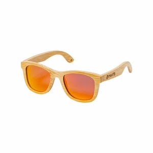 Meatfly sluneční brýle Bamboo Orange Light | Oranžová | Velikost One Size
