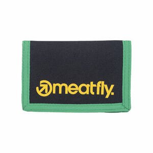 Meatfly pánská peněženka Huey Rasta | Černá | Velikost One Size