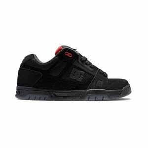 Dc shoes pánské boty Stag Black/Grey/Red | Černá | Velikost 13 US