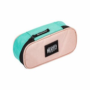 Meatfly pouzdro Pencil Case Mint Heather | Modrá | Velikost L