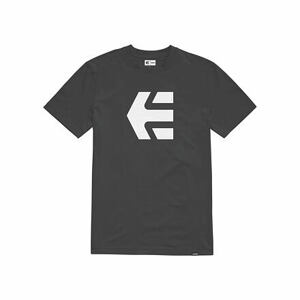 Etnies pánské tričko Icon Black/White | Černá | Velikost S