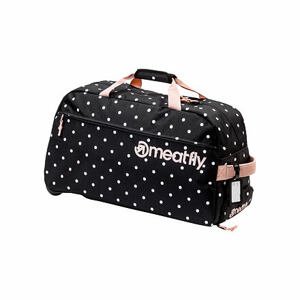 Meatfly cestovní taška Gail White Dot/Powder Pink 42 L | Bílá | Objem 42 L