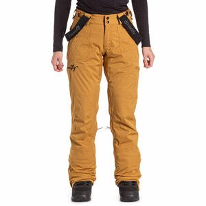 Meatfly dámské SNB & SKI kalhoty Foxy Premium Wood | Hnědá | Velikost XS