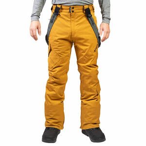 Meatfly pánské SNB & SKI kalhoty Ghost Premium Wood | Oranžová | Velikost XS