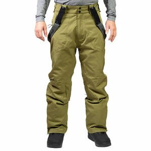 Meatfly pánské SNB & SKI kalhoty Gnar Premium Green Leaves | Zelená | Velikost S