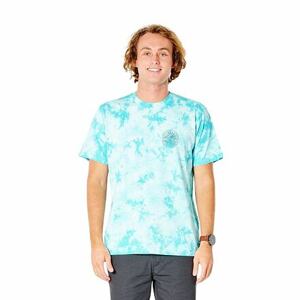 Rip curl pánské tričko Fine Line Tee Baltic Teal | Modrá | Velikost M