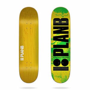 Plan b skateboardová deska Team Original Fluor Green 8.25" | Velikost skate 8,25"