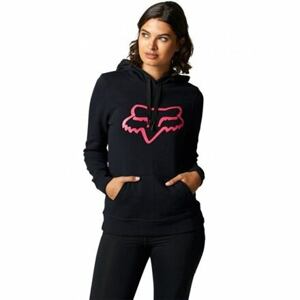 Fox dámská mikina Boundary Pullover Fleece Black / Pink | Černá | Velikost XS