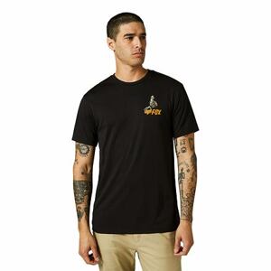 Fox pánské tričko In Sequence Tech Black | Černá | Velikost XL