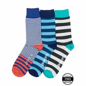Meatfly ponožky Lexy Triple Pack Stripes | Mnohobarevná | Velikost S/M