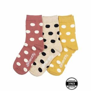 Meatfly ponožky Lexy Triple Pack Fluffy Dots | Mnohobarevná | Velikost XS/S