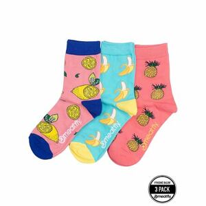 Meatfly ponožky Lexy Triple Pack Fruit | Mnohobarevná | Velikost XS/S