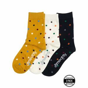 Meatfly ponožky Lexy Triple Pack Mini Dots | Mnohobarevná | Velikost XS/S
