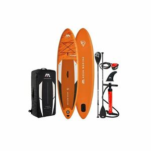 Aqua marina paddleboard Fusion 10" x 32" x 6" | Oranžová | Velikost paddle 10,0"