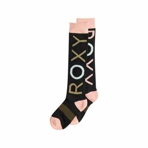 Roxy dámské ponožky Frosty Girl True Black | Černá | Velikost M/L