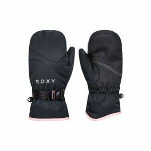 Roxy dětské rukavice Jetty Girl Solid True Black | Černá | Velikost M