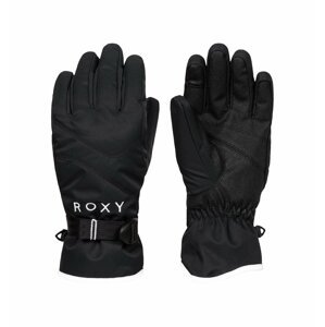 Roxy dámské rukavice Jetty Solid True Black | Černá | Velikost M