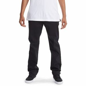 Dc shoes pánské kalhoty Worker Straight Chino Black | Černá | Velikost 32 x 32