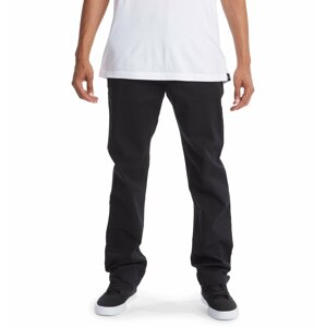 Dc shoes pánské kalhoty Worker Straight Chino Black | Černá | Velikost 34 x 34