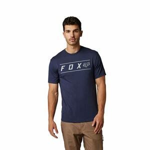 Fox pánské technické tričko Pinnacle Ss Heather Deep Cobalt | Modrá | Velikost L